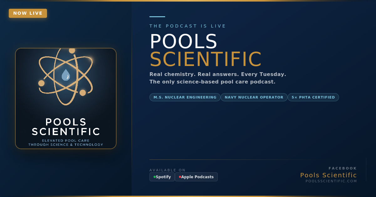 Episode 1: Why Pool Care Is a Science Problem | The Pools Scientific Podcast